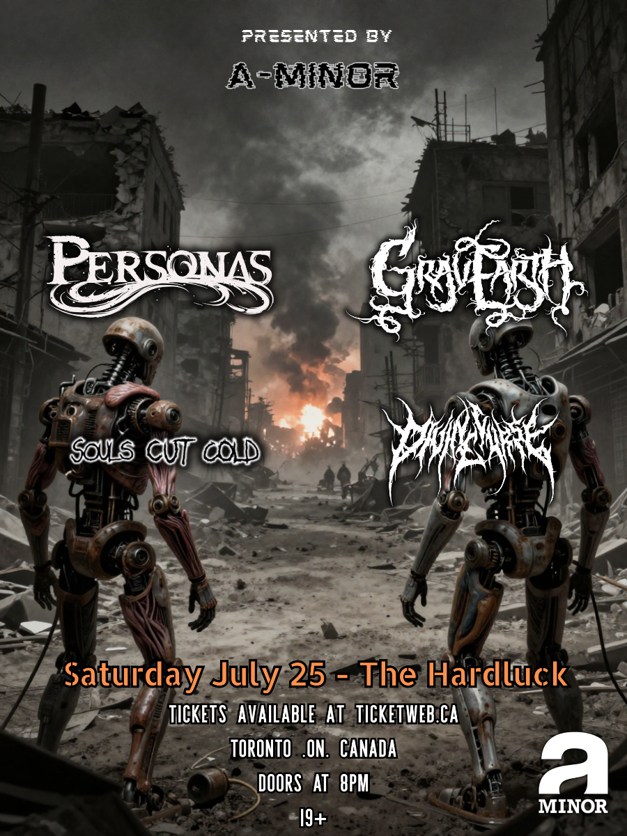 Personas w/ Graveearth, Souls Cut Cold & Divine Curse