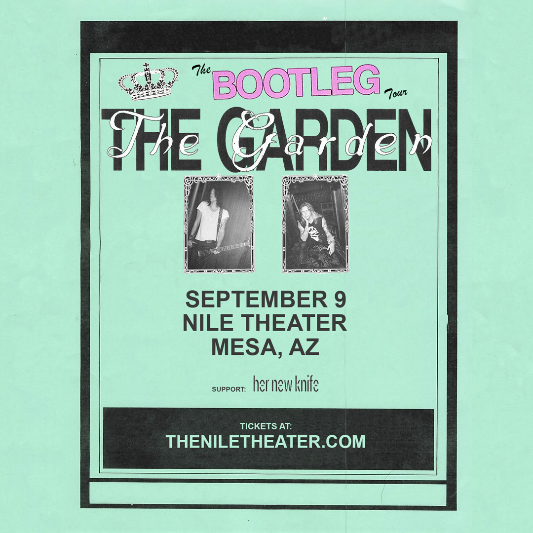 Slider item imageThe Garden, Her New Knife - 26 Event artist image