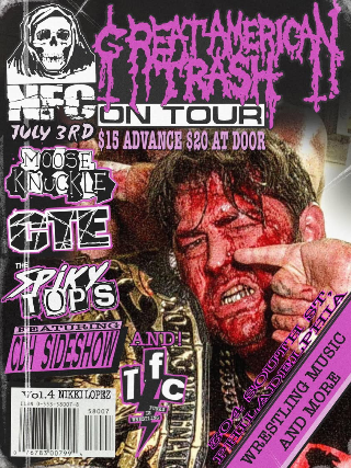 Moose Kunckle, CTE, The Spiky Tops, CDH Sideshow - Event on Eventsfy