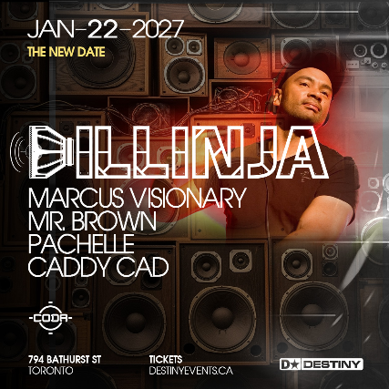 Dillinja | NEW DATE