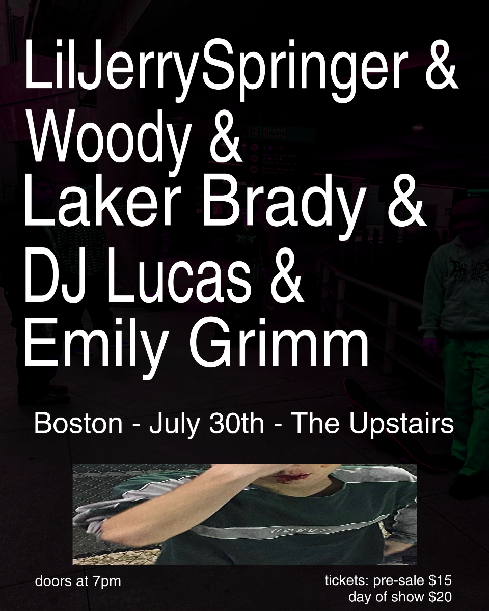 LilJerrySpringer, Woody, Laker Brady, DJ Lucas, Emily Grimm