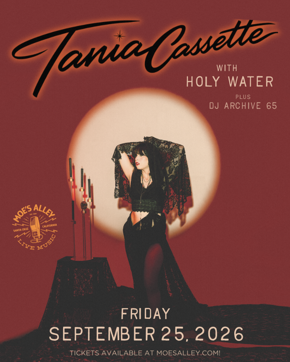 Moe's Alley Presents: Tania Cassette w/ HOLY WATER + DJ Archive 65