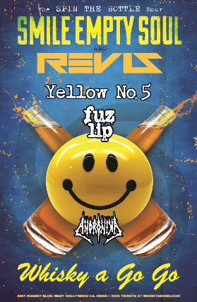 Smile Empty Soul, Revis, Yellow No. 5, Fuz Lip
