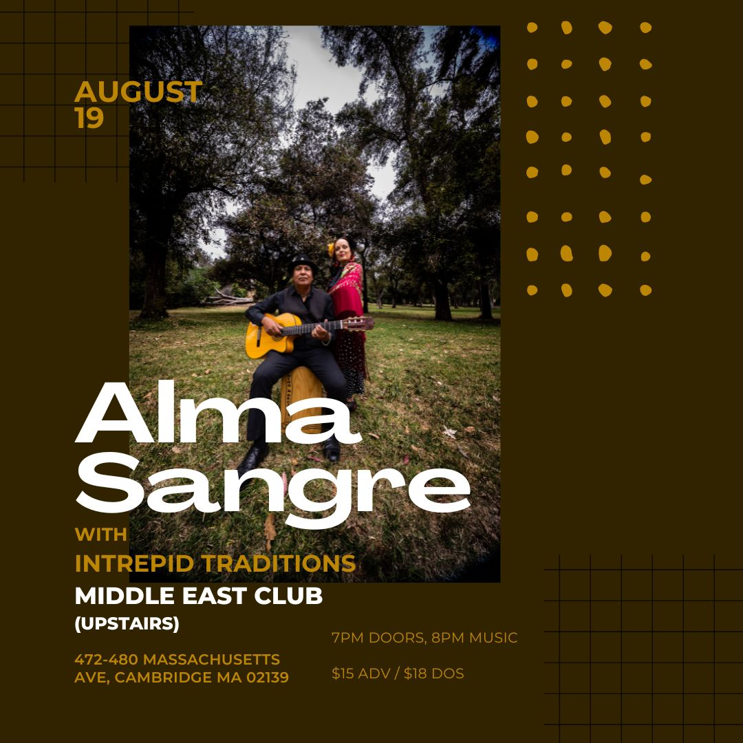 Alma Sangre, Intrepid Traditions | Event Image