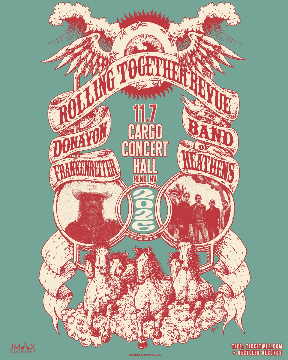 Rolling Together Revue: Donavon Frankenreiter + The Band Of Heathens