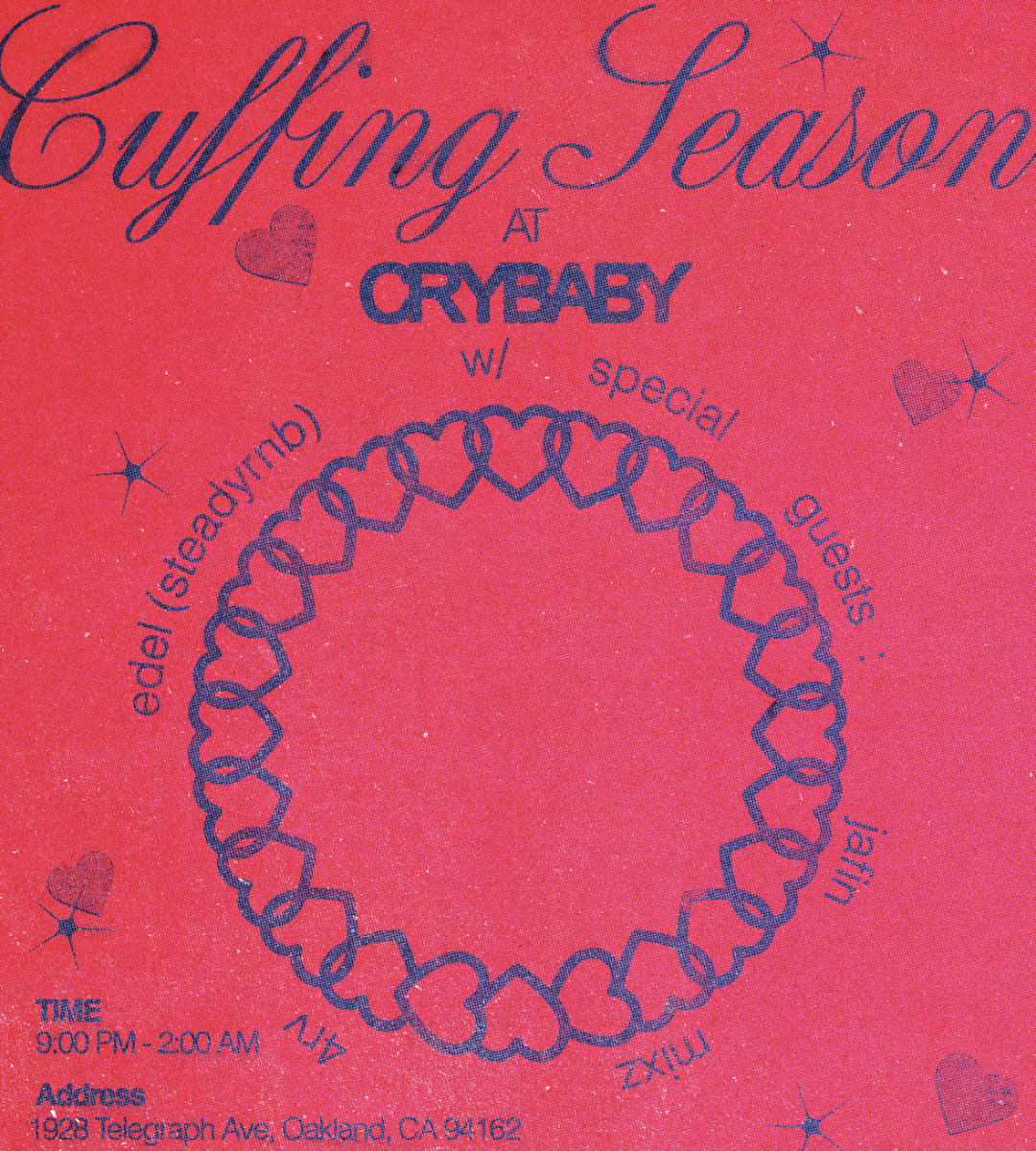 CUFFING SEASON - The Bay's Best R&B Party!