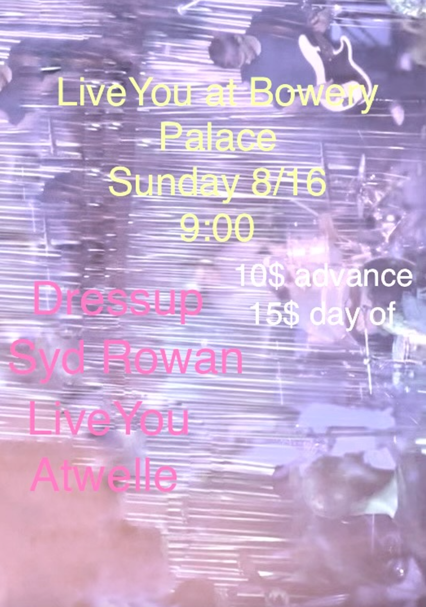 LiveYou | Dressup | Syd Rowan | Atwelle