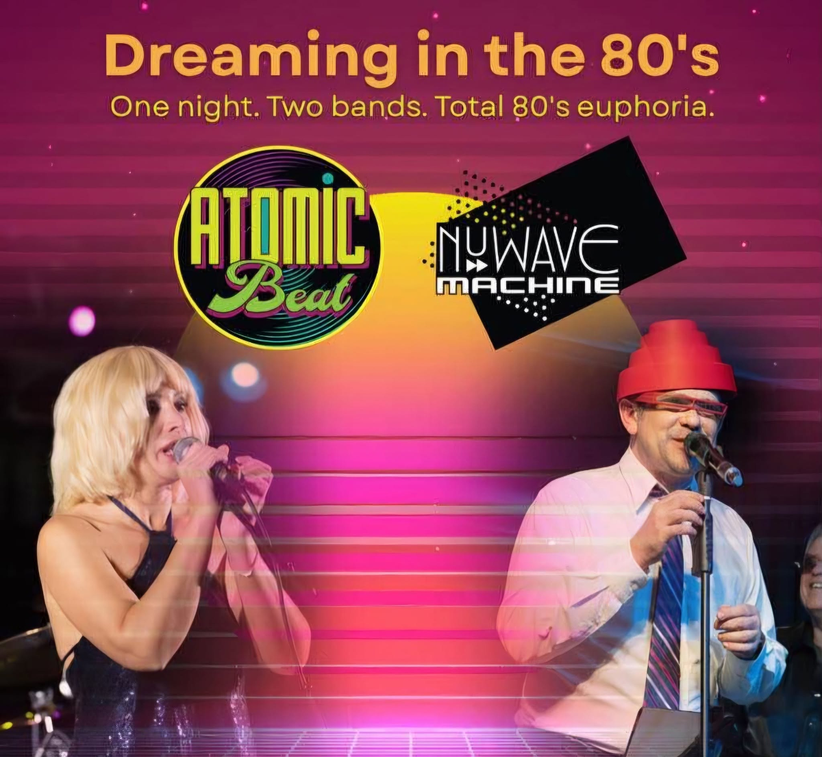 ATOMIC BEAT - BLONDIE Tribute, NuWave Machine
