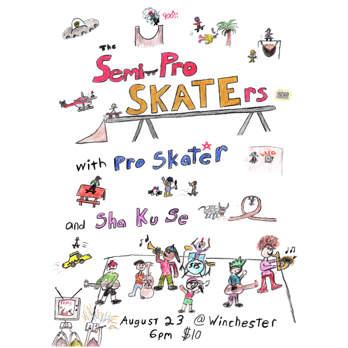 The Semi-Pro Skaters with Sha Ku Se