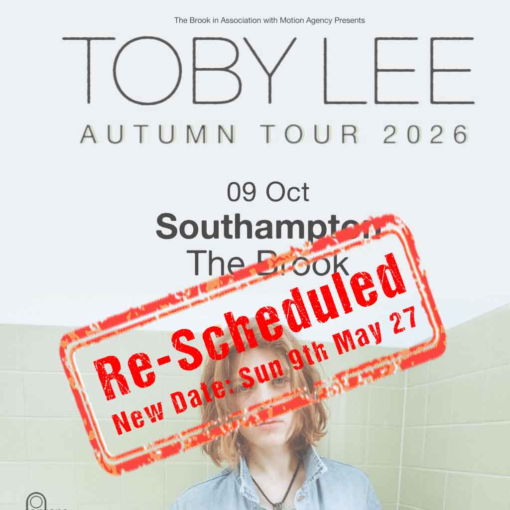 Toby Lee - Tour Rescheduled