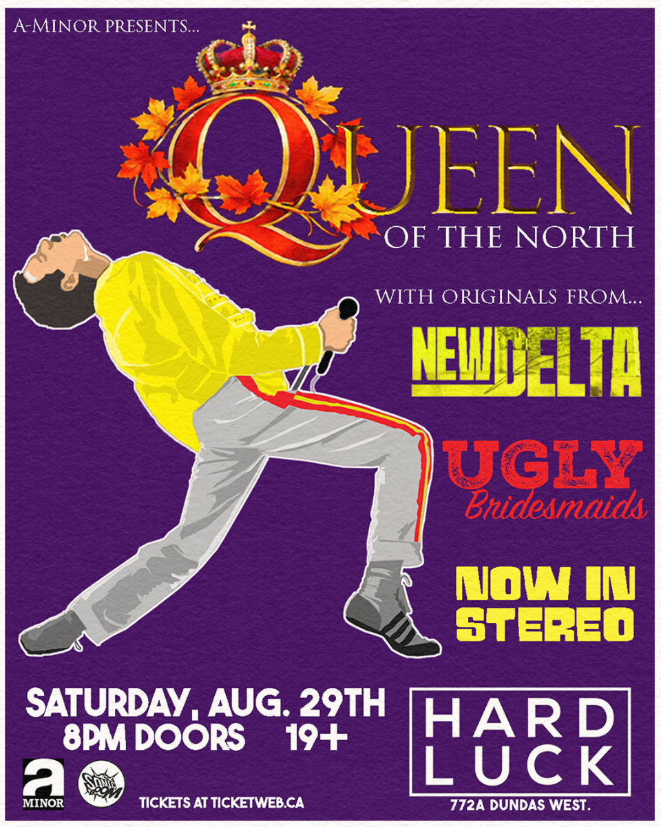 Queen of the North w/ New Delta, Ugly Bridesmaids & Now In Stereo