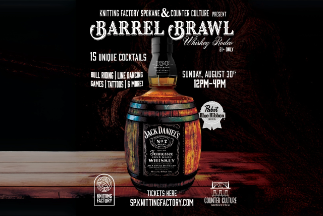 Barrel Brawl: Whiskey Rodeo (21+) at Knitting Factory – Spokane – Spokane, WA