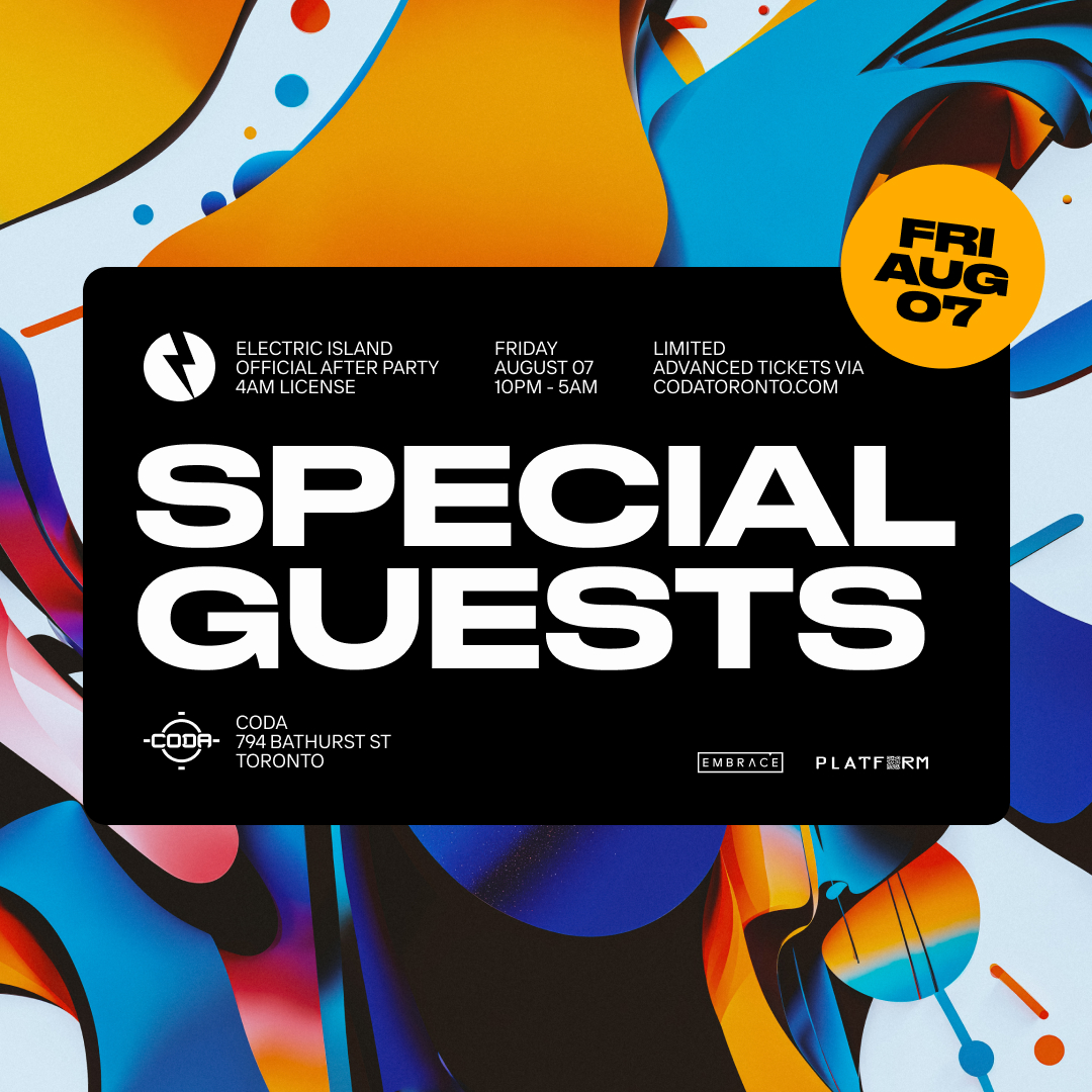 FRI: The Official Electric Island Afterparty | 4AM LAST CALL
