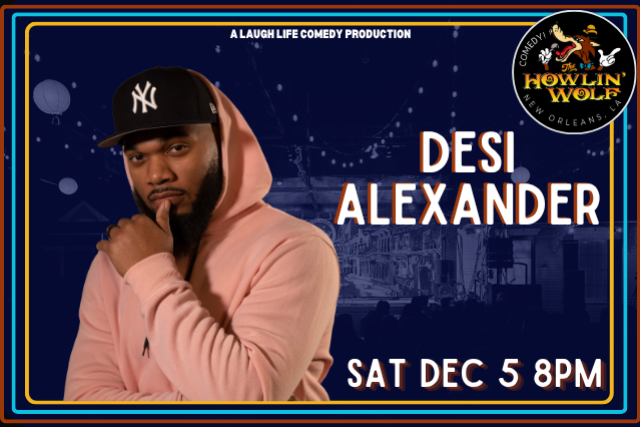 Desi Alexander presented by Laugh Life Comedy