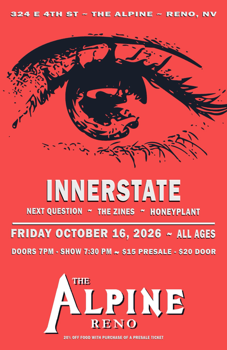 Innerstate w/Next Question, Honeyplant, The Zines| Slider Image