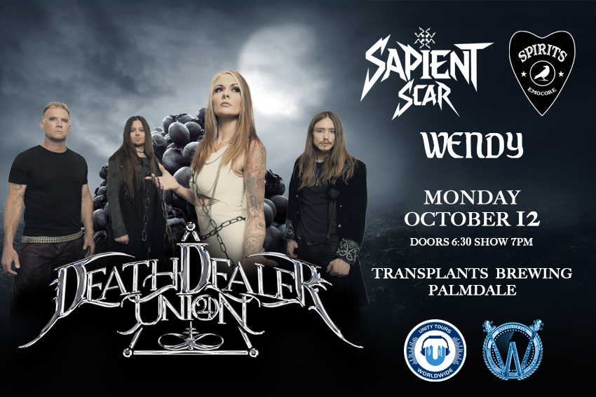 FREE SHOW: DEATH DEALER UNION / SAPIENT SCAR / SPIRITS / WENDY