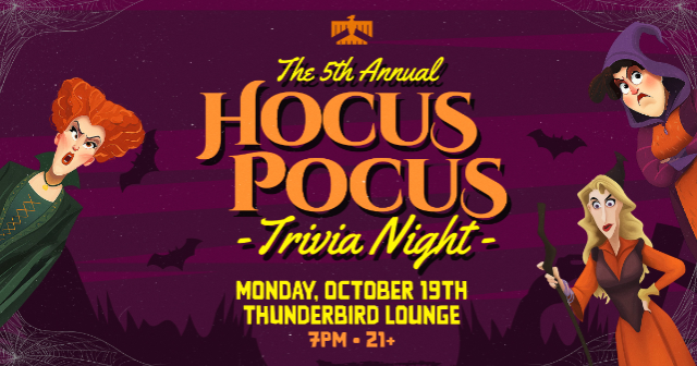 5th Annual Hocus Pocus Trivia