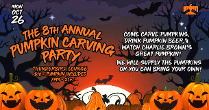 8th Annual Pumpkin Carving Party at Thunderbird Lounge in Phoenix, AZ