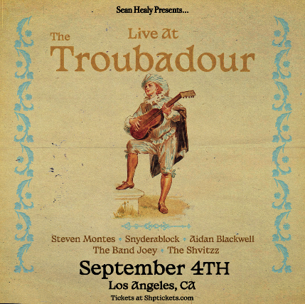 Steven Montes w/ Snyderablock, Aidan Blackwell, The Band Joey, & The Shvitzz
