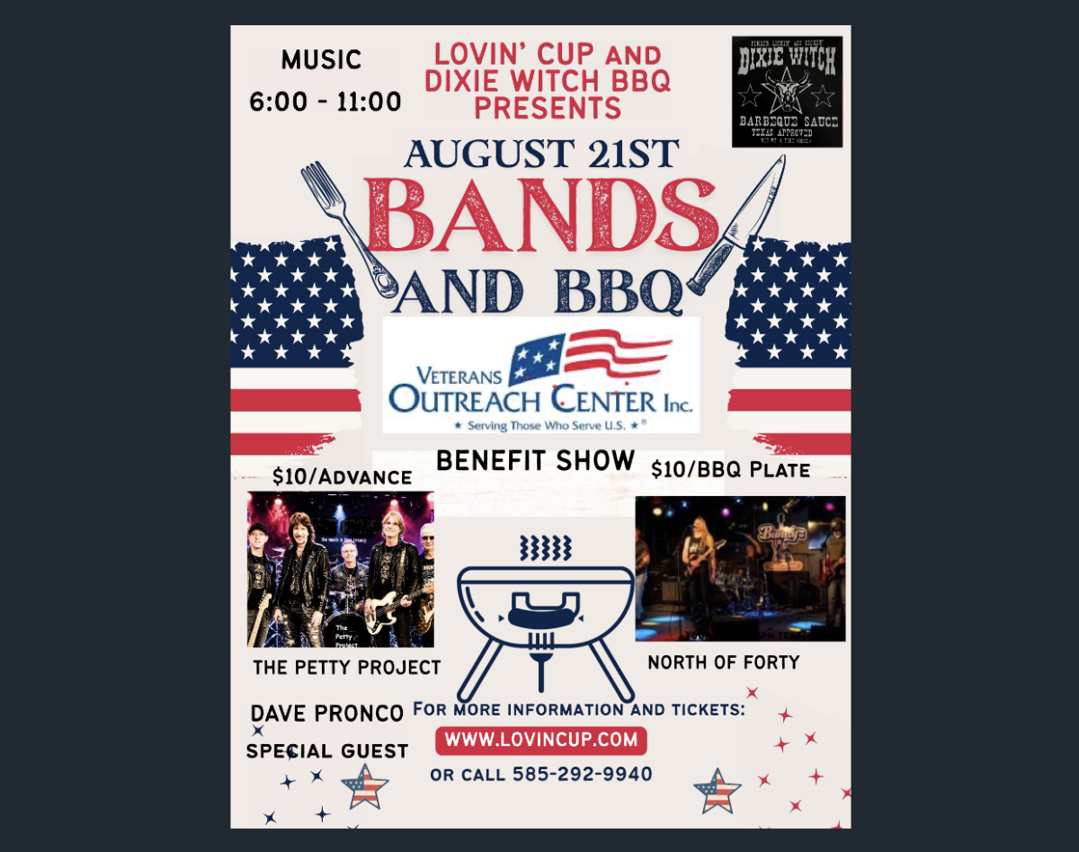 "Bands & BBQ" - a benefit for Veterans Outreach Center