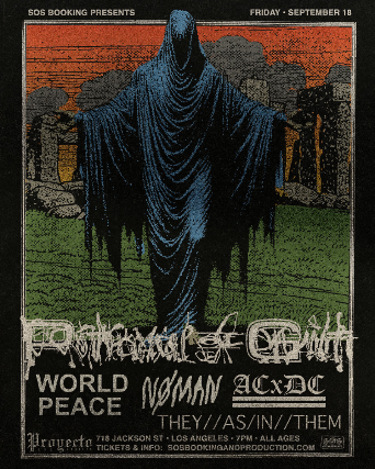 Portrayal of Guilt, World Peace, No Man, ACxDC