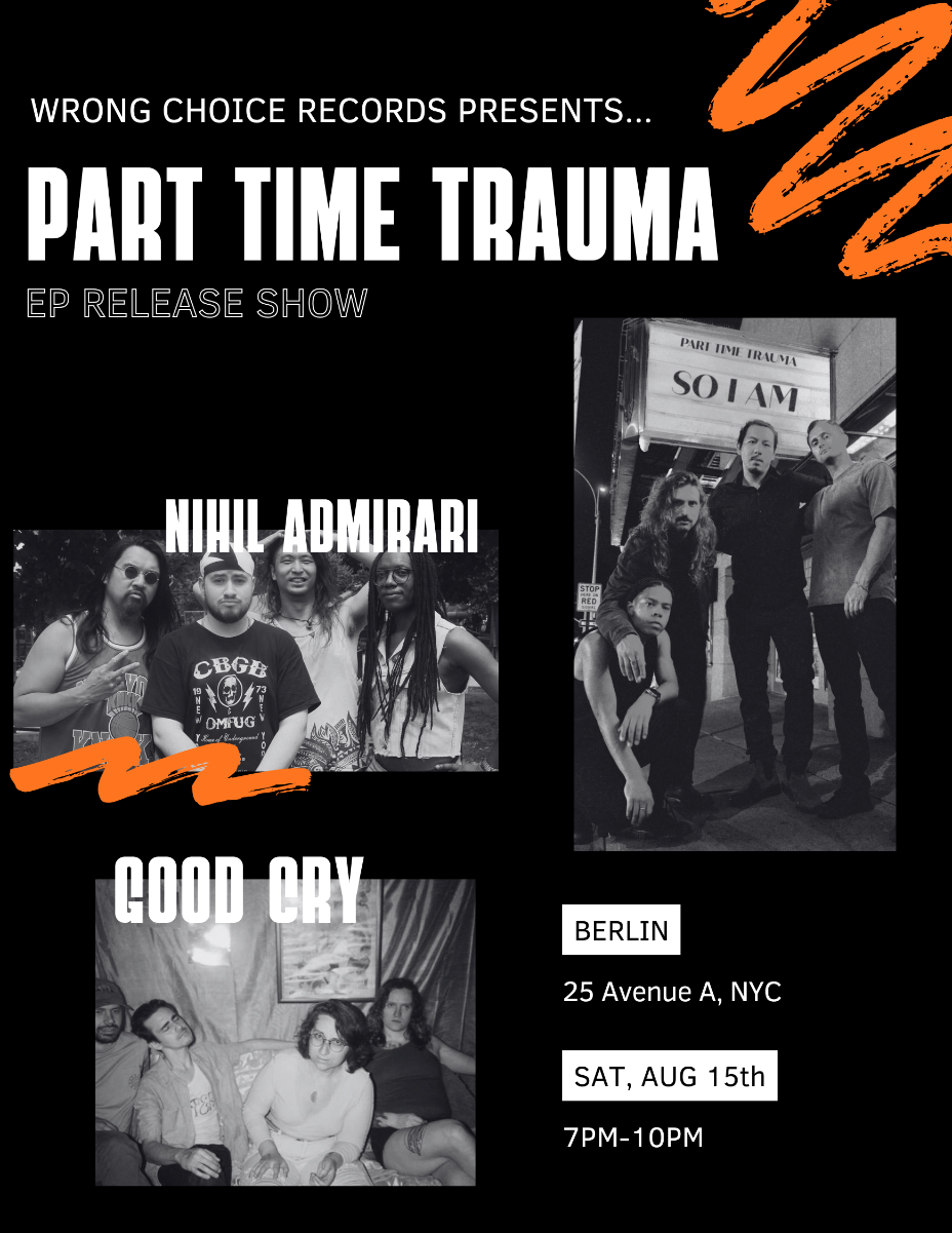 Part Time Trauma | Nihil Admirari | Good Cry