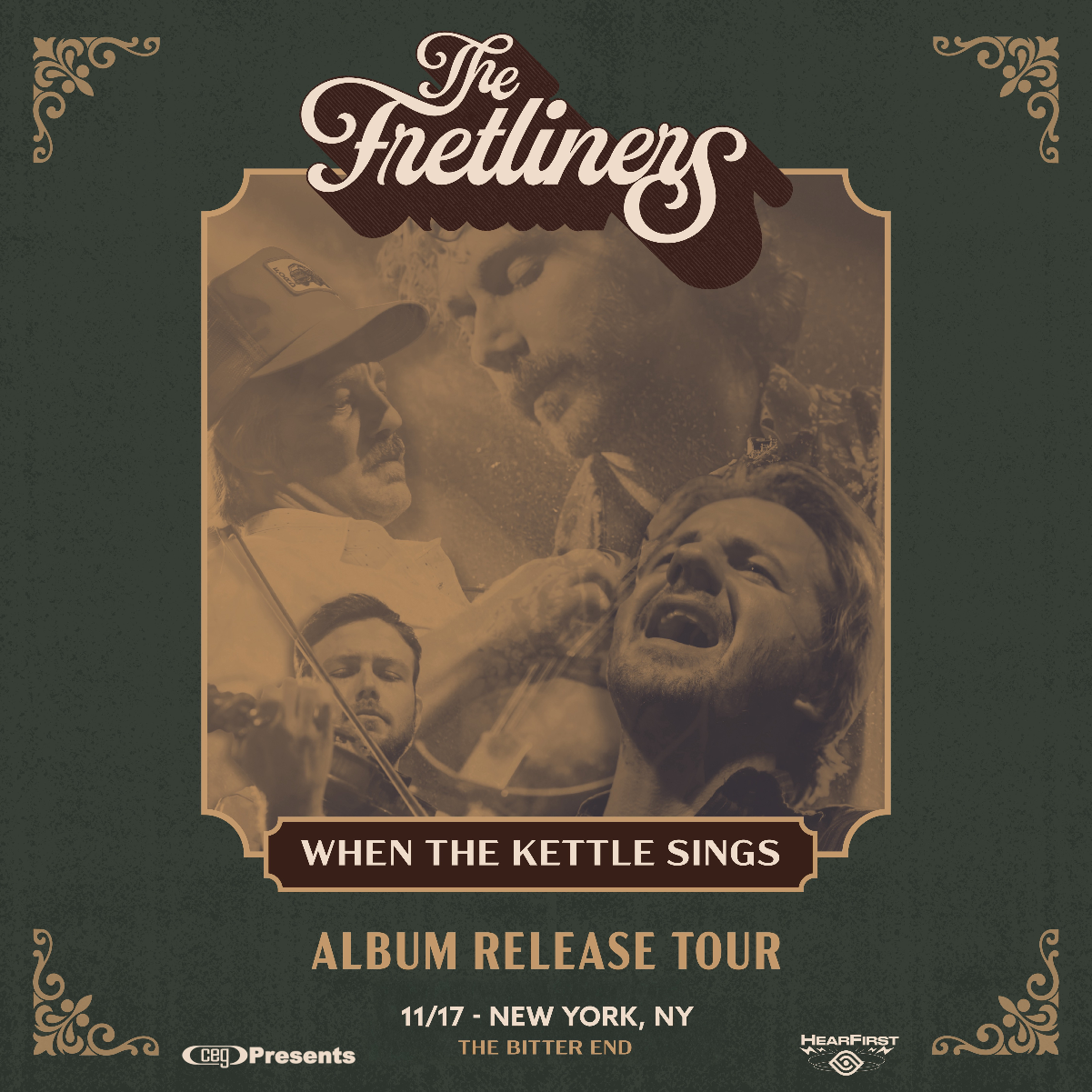 The Fretliners - When The Kettle Sings Tour with Eugene Tyler Band
