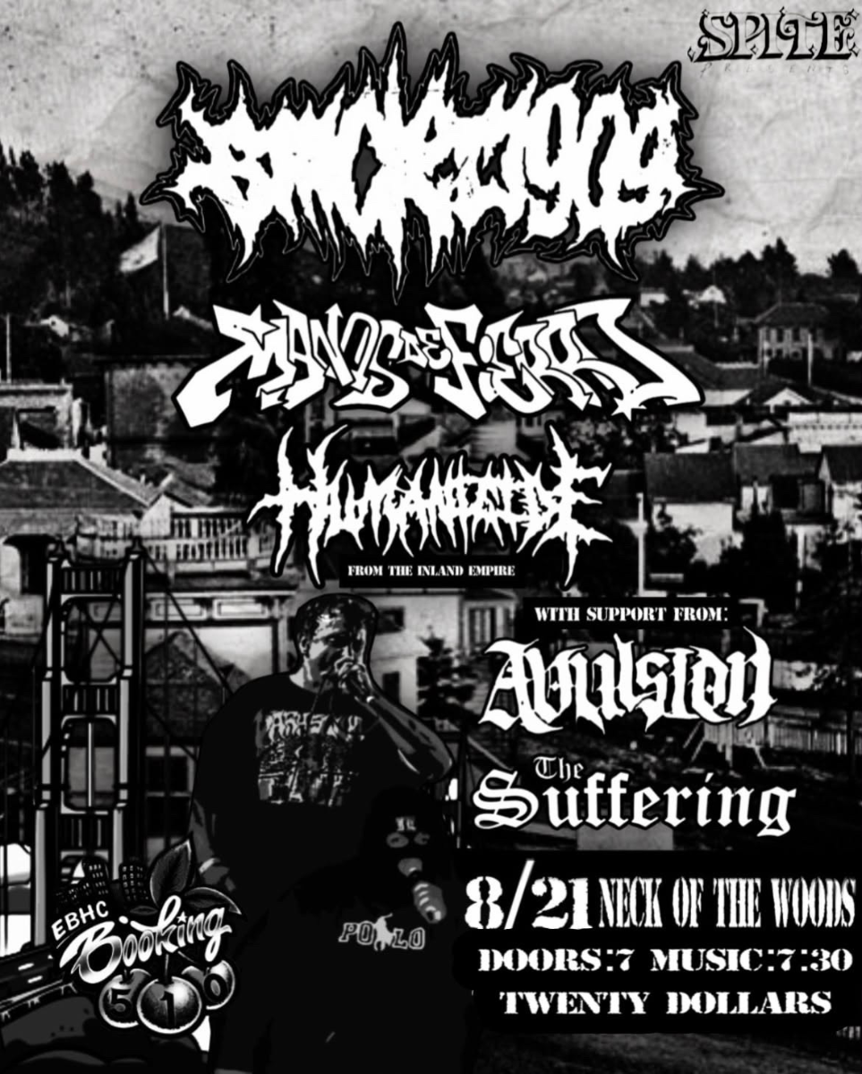 Smoked909/ Manos De Fierro/ Humanicide/ Avulsion/ Suffering