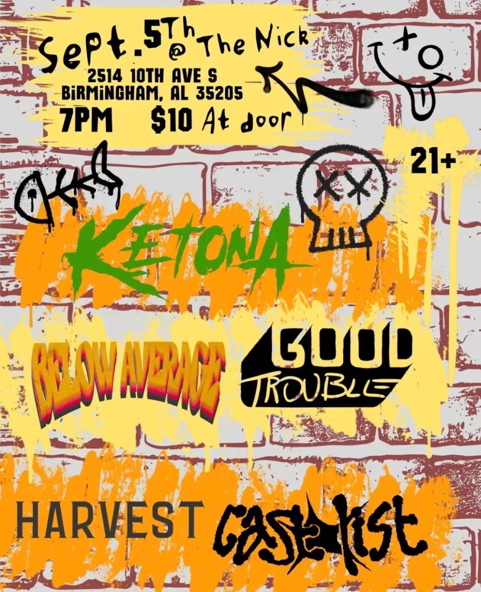 Late Night Metal/Punk w/ Ketona, Good Trouble, Below Average, Harvest, Castlist at The Nick