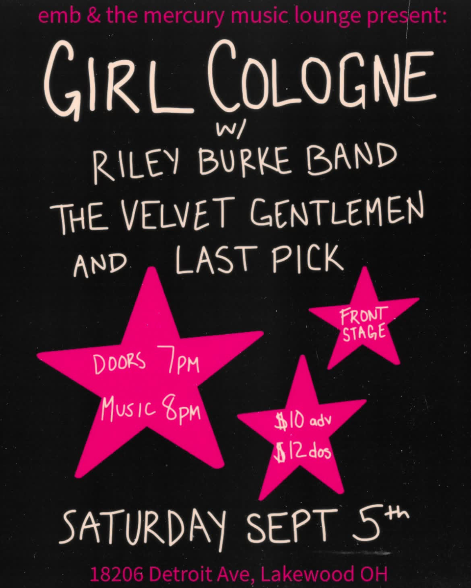 Girl Cologne, Riley Burke Band, The Velvet Gentlemen, Last Pick