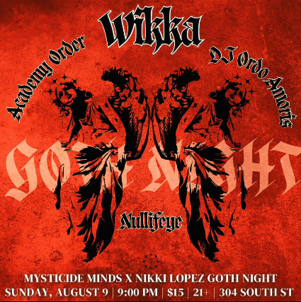 Wikka, Academy Order, DJ Ordo Amons , Nullifeye