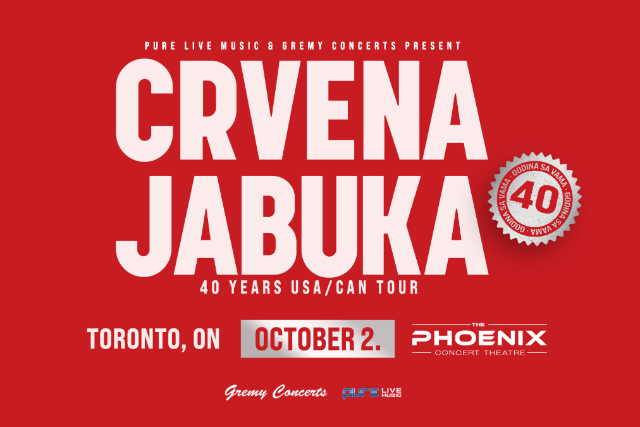 Crvena Jabuka - 40th Anniversary Tour