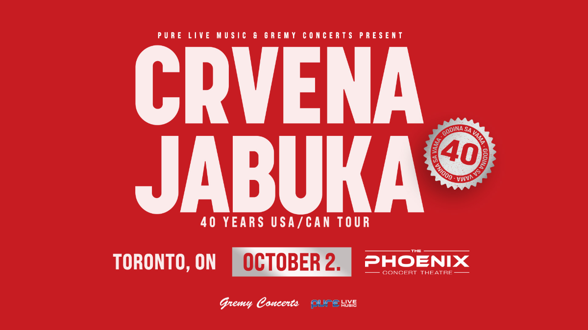Crvena Jabuka - 40th Anniversary Tour