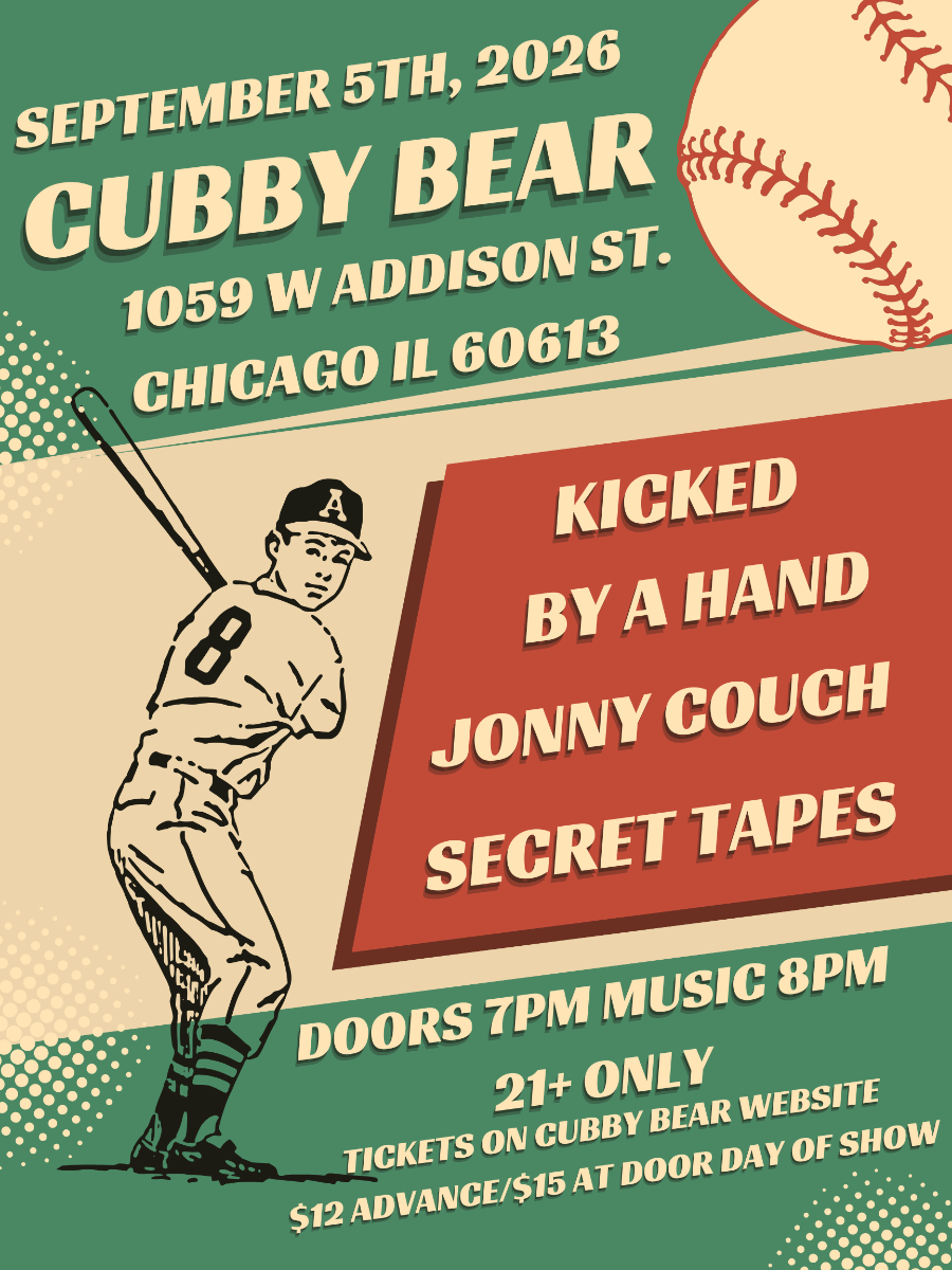 Kicked By A Hand, Jonny Couch, Secret Tape