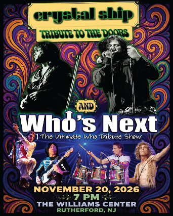 Crystal Ship - Tribute to The Doors tickets at Flying Monkey Movie House & Performance Center, Plymouth