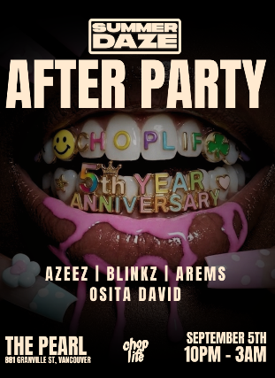 SUMMERDAZE 5TH ANNIVERSARY AFTER PARTY
