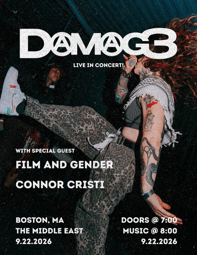 Damag3, Film and Gender, Connor Cristi