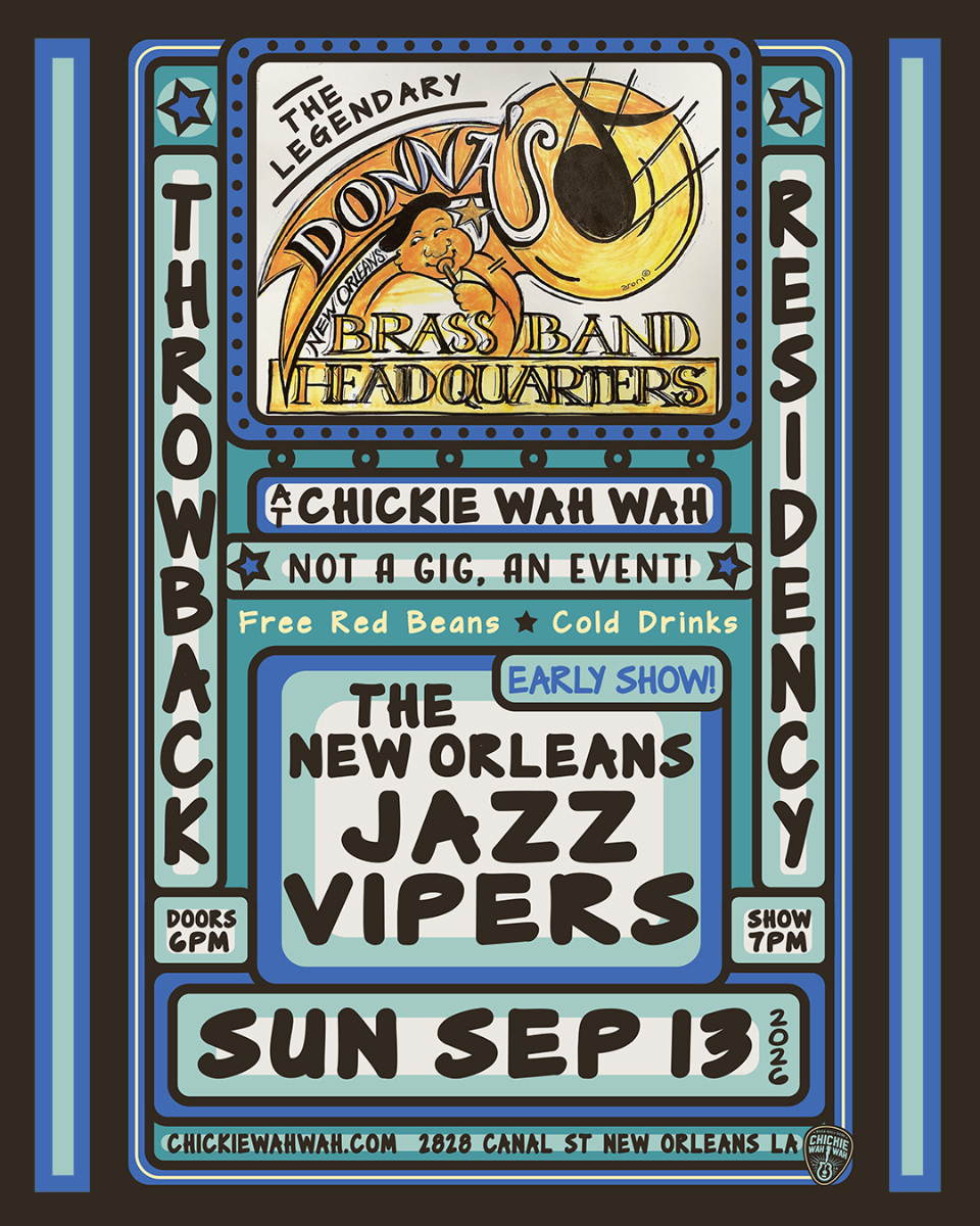 Donna's Bar and Grill Residency: The New Orleans Jazz Vipers