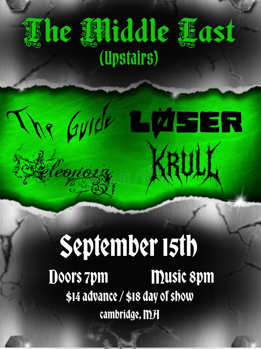 Loser, The Guide, Krull, Eleonora | Event Image