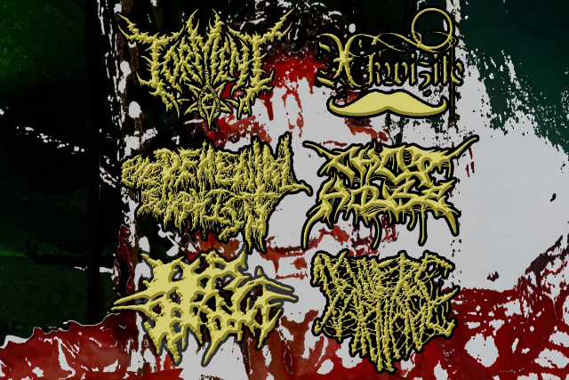 Torment, Xkwizite, Excremental Scaphism, Chop House, Life Sentence, Killer Xarnage