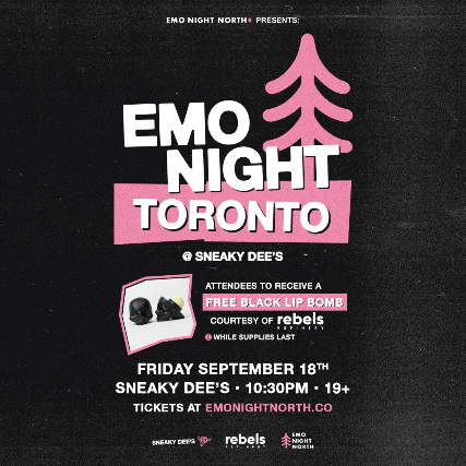 Emo Night Toronto at Sneaky Dee's