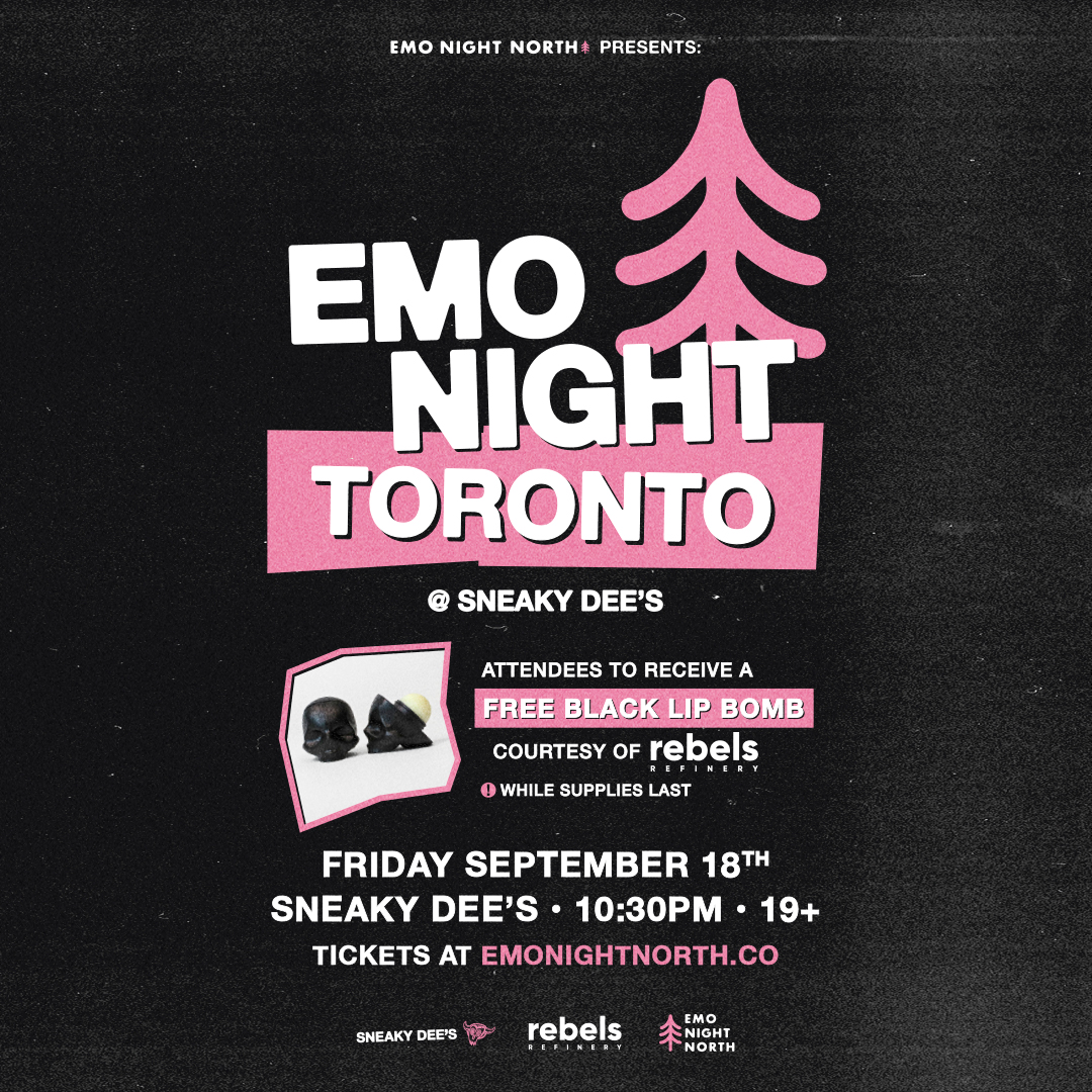 Emo Night Toronto at Sneaky Dee's - TICKETS AT THE DOOR
