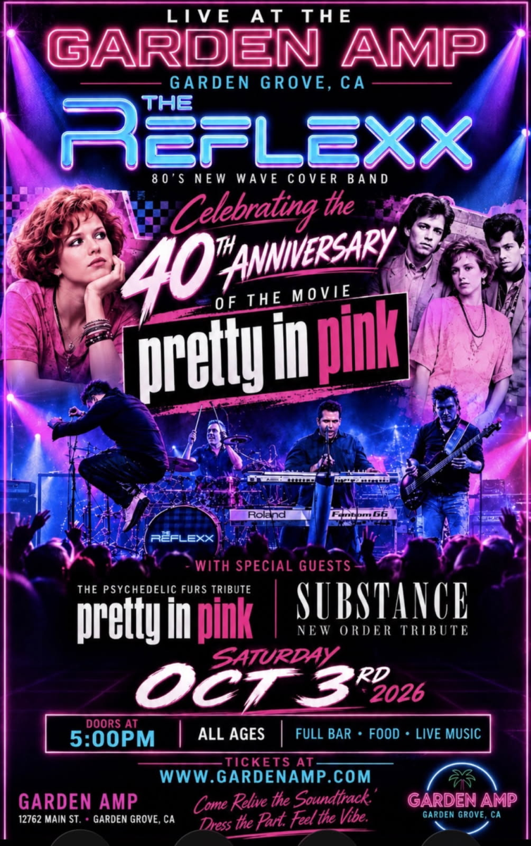 Pretty in Pink Night - The Reflexx, Pretty in Pink (Psych Furs), and Substance (New Order)