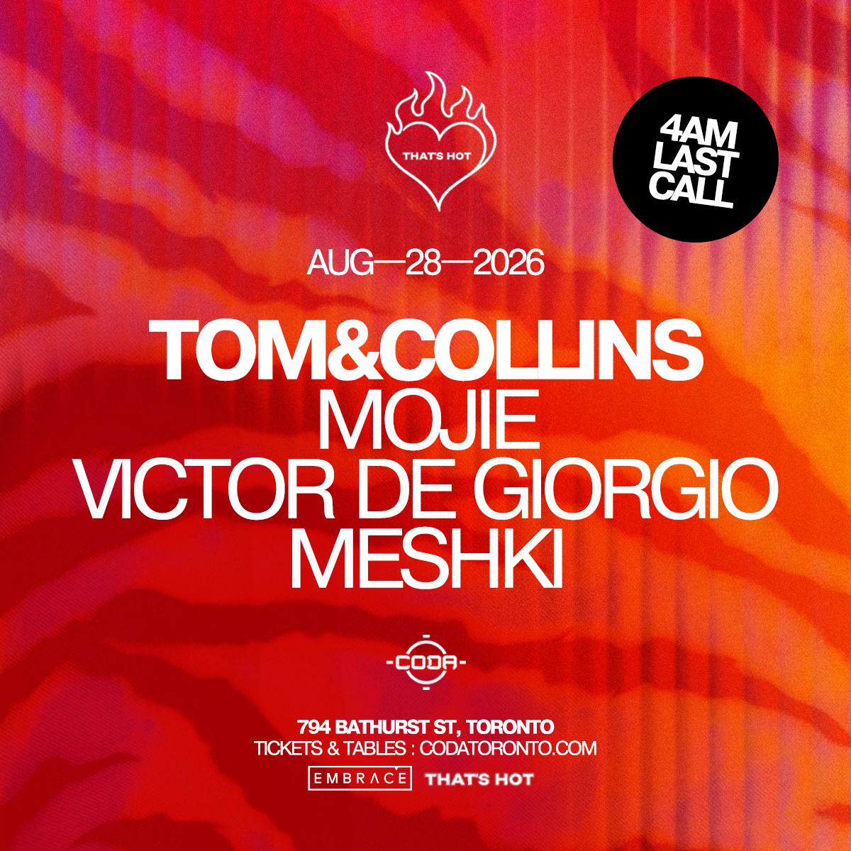 Tom & Collins | 4AM LAST CALL