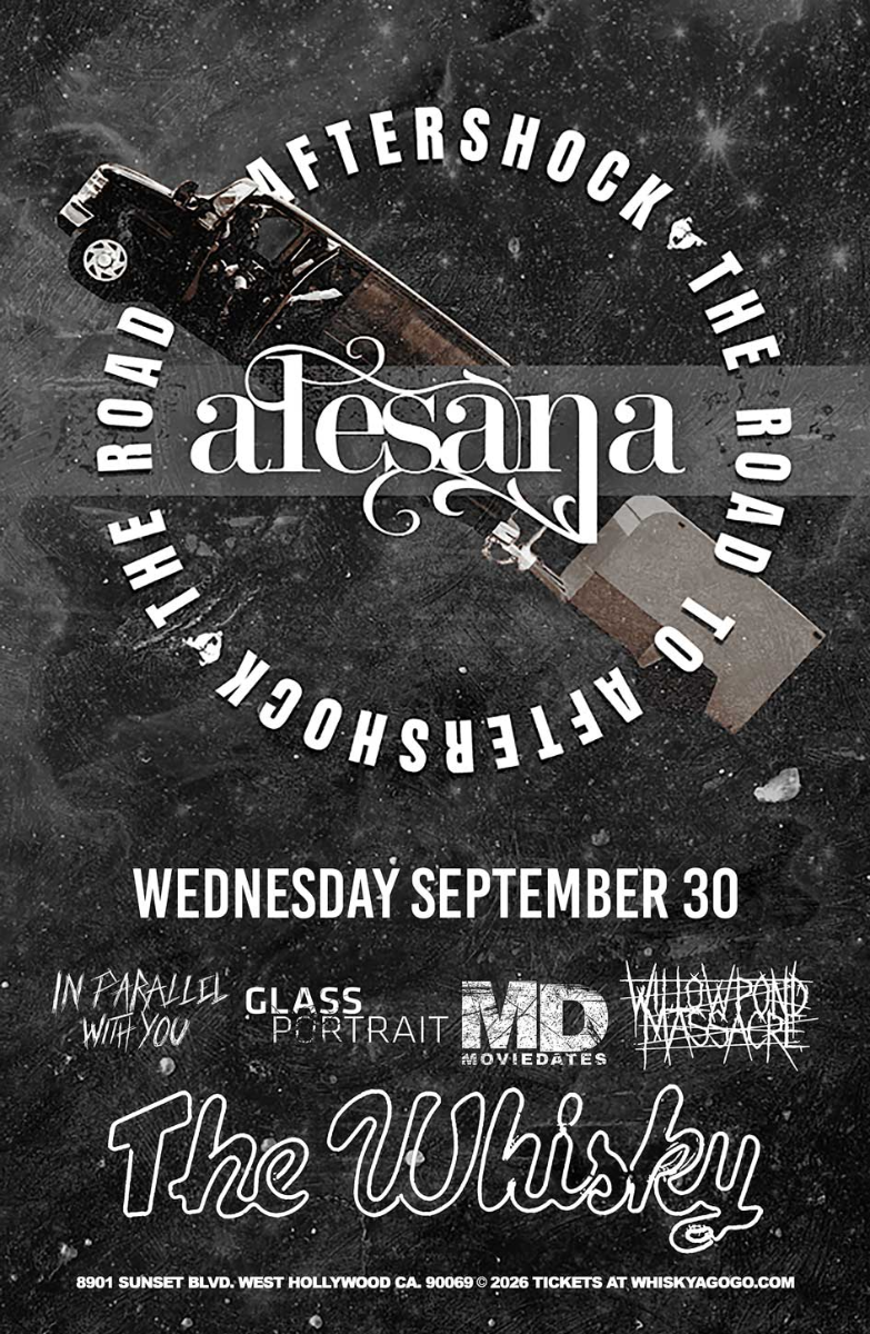 Alesana, In Parallel With You, Glass Portrait, moviedates, Willow Pond Massacre