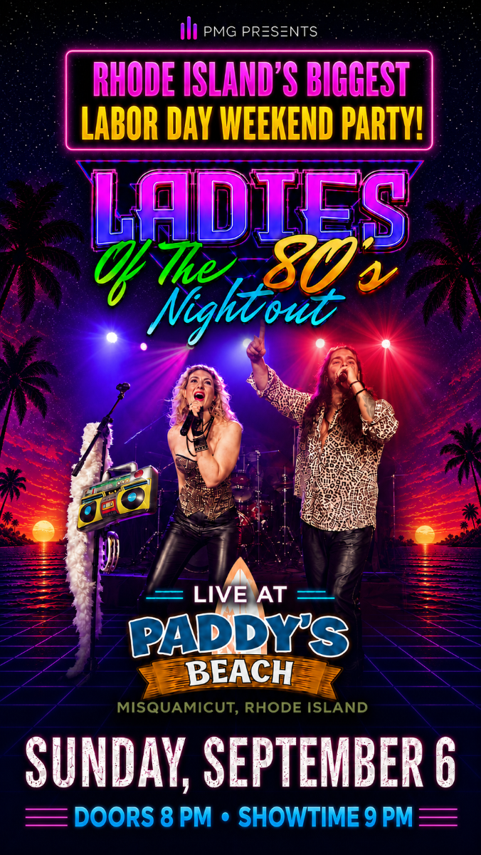 Ladies of the 80's Night Out at Paddy's Beach Club