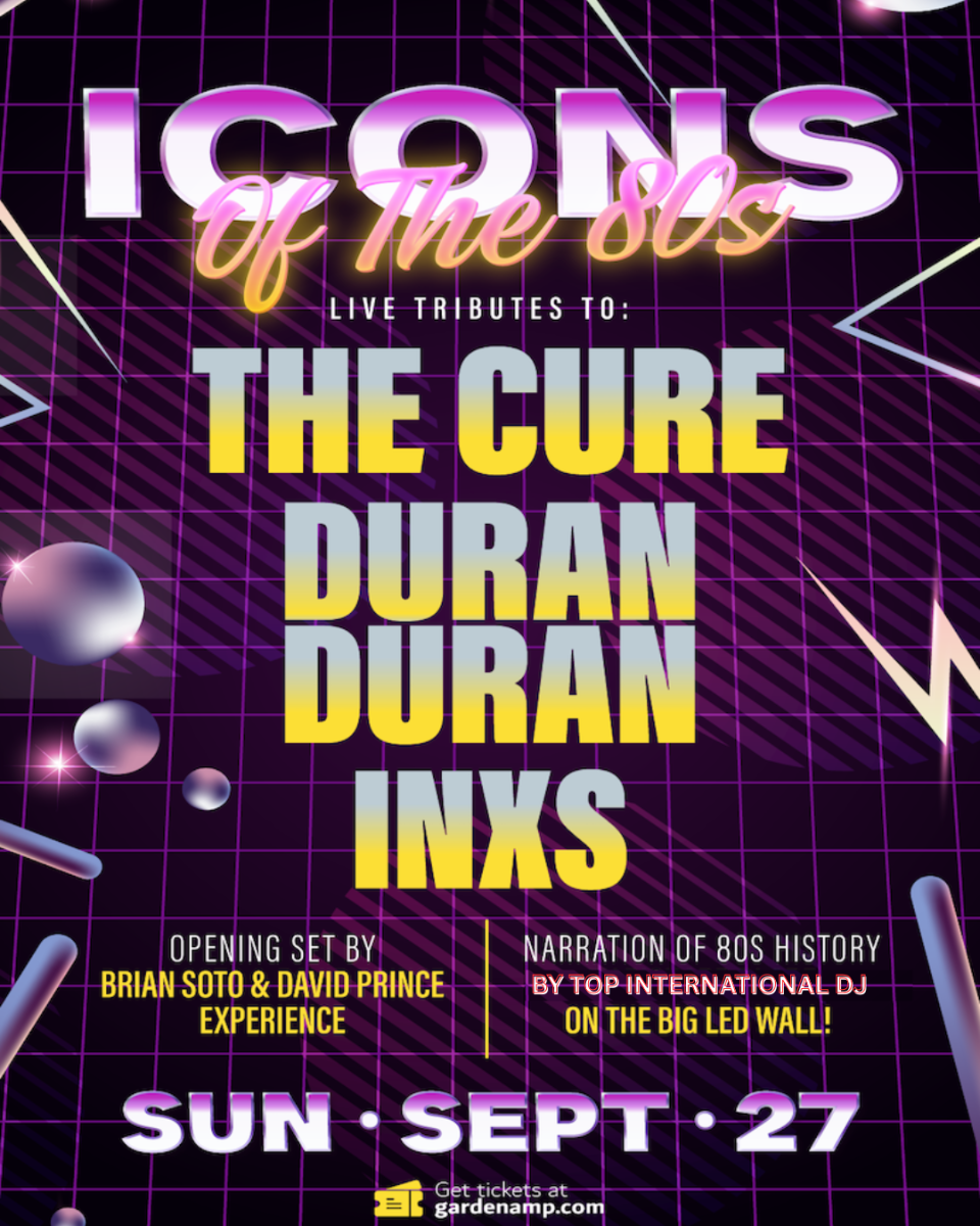 Icons of the 80s with The Cure, Duran Duran, INXS Tributes & More