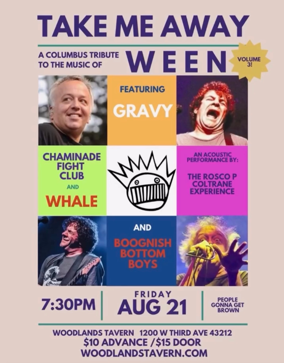 Take Me Away - a Tribute to Ween - ft featuring: Gravy, Boognish Bottom Boys ,Chaminade Fight Club, Whale, The Roscoe P Coltrane Experience at Wood...