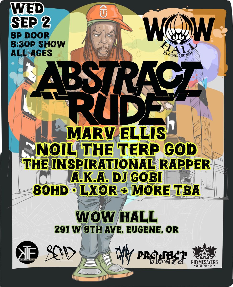 Abstract Rude, Noil, The Inspirational Rapper, 80HD & More