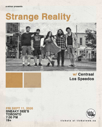 Strange Reality w/ Centraal & Los Speedos